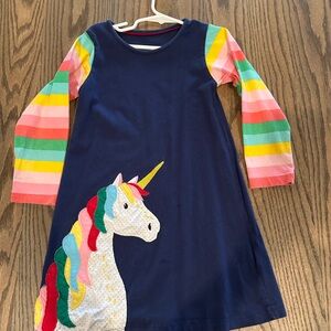 Unicorn dress size 5